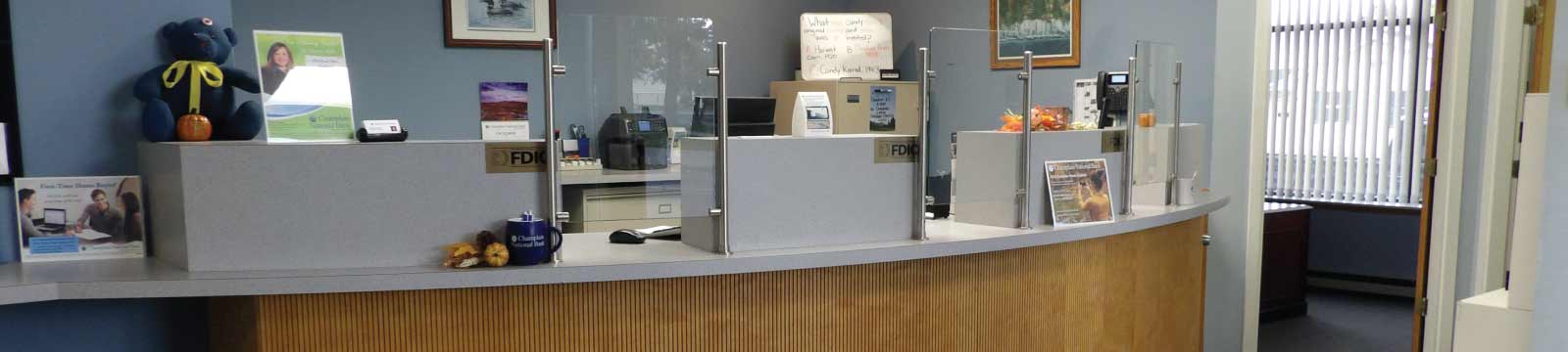 Downtown Plattsburgh Teller Stations