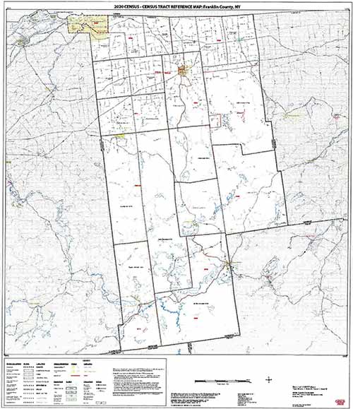 Basic Map of Franklin County