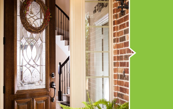 House Front Door Open