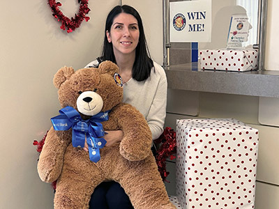 Ralitsa Holding Large Teddy Bear