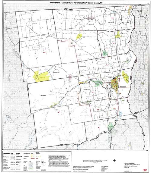 Basic Map of Clinton County